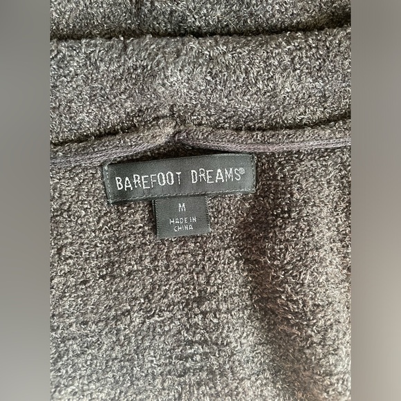 Barefoot Dreams CozyChic Lite Essentials Long Cardigan, Brown, Size Medium - Picture 4 of 7
